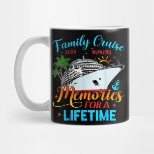 Family Cruise 2024 Making Memories For A Lifetime Beach Mug